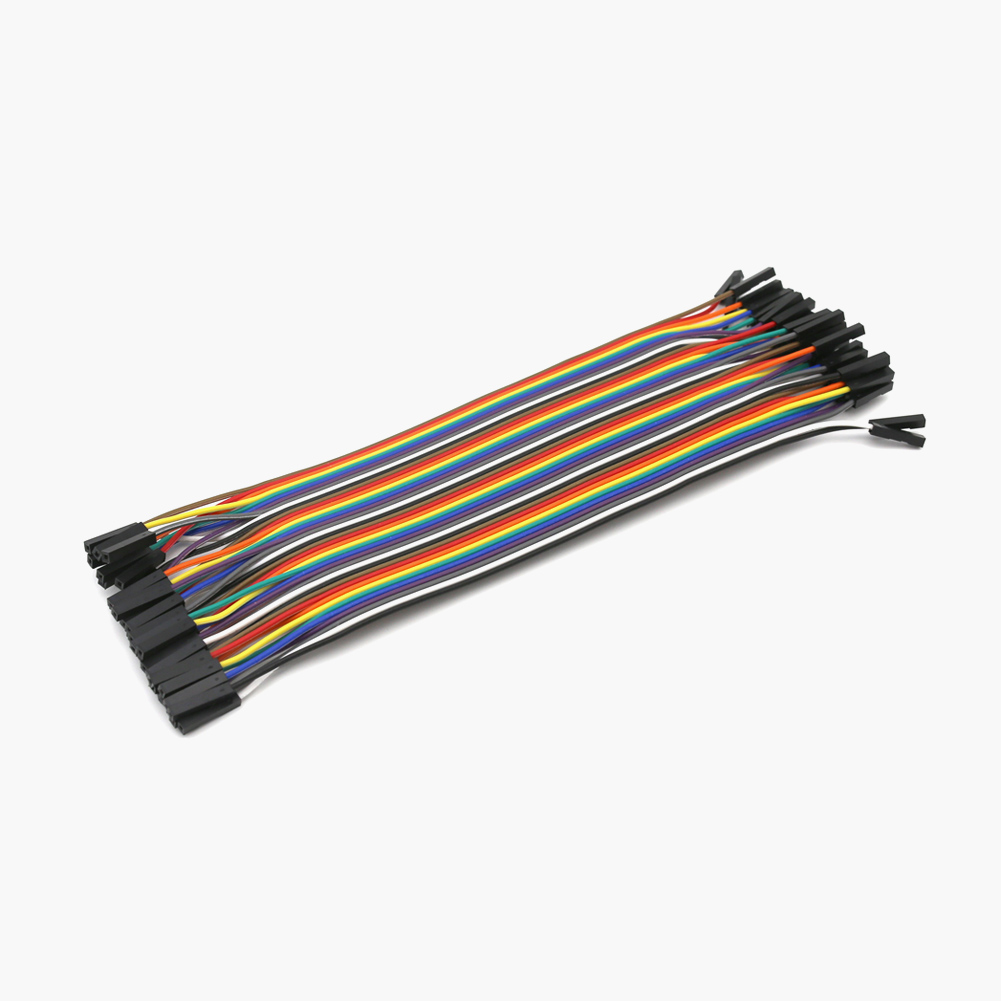 Jumper Wire Kabel 40 pc. 20 cm f2m female to male compatible with Arduino  and Raspberry Pi Breadboard